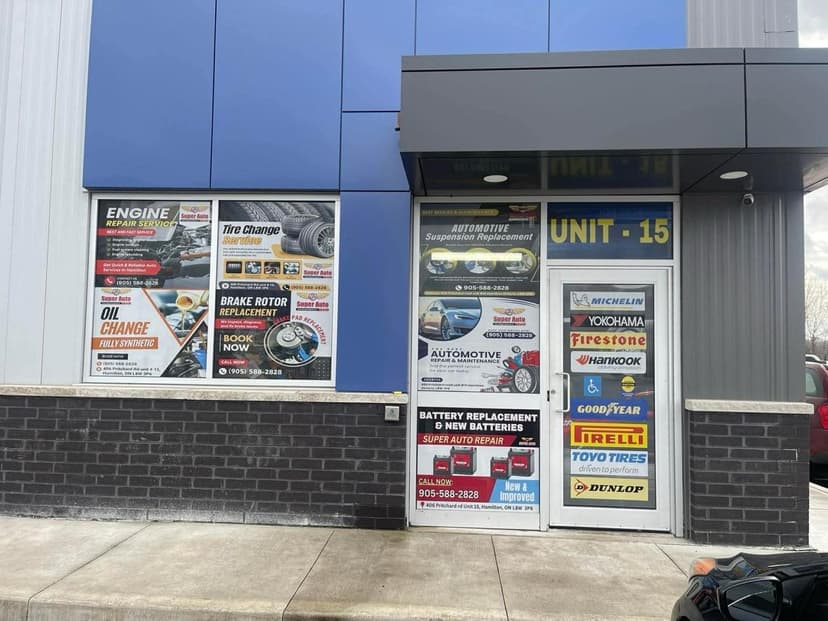 Auto repair work